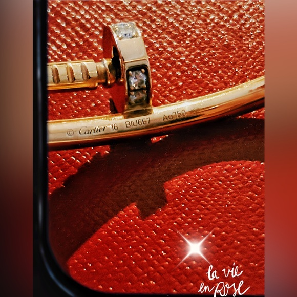CARTIER JUSTE UN CLOU BRACELET W DIAMOND - Picture 8 of 8